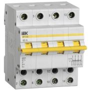 IEK KARAT Выключатель-разъединитель трехпозиционный ВРТ-63 4P 63А