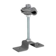 Держатель проводника на гор. и верт. пов., L=80мм HZ EKF PROxima  lp-35080