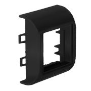 СПР-74х55-Ч Суппорт установочный СПР для кабель-каналов 74х55 мм черный