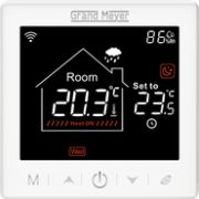 Grand Meyer SN-10 Wi-Fi Сенсорный программируемый терморегулятор белый (пол+воздух)