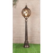 Светильник на столбе Sirius F черное золото