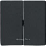 Клавиша 2-ая Q.1/Q.3/Q7, цвет: антрацитовый, бархатный лак