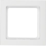 Рамкa, Q.3, 1-местная, цвет: полярная белизна, с эффектом бархата