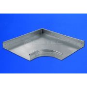 Угол плоский плавный 90 град. к лотку 300х100 Остек УПТп-300х100