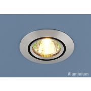 Cветильник точечный 5106 сатин серебро/черный