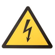 Знак «Молния» 25х25х25мм EKF an-1-02