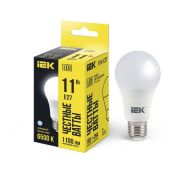 Лампа светодиодная A60 11Вт грушевидная 230В 6500К E27 IEK LLE-A60-11-230-65-E27