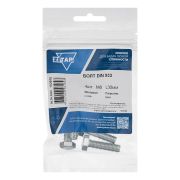 Болт с шестигранной головкой М8х30 DIN 933 класс прочн. 8.8 оцинк. (пакет) (уп.4шт) Tech-Krep/Zitar 102970