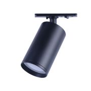 Светильник трековый TR39-GU10 MR16 1ф под лампу BK черн. Эра Б0053310